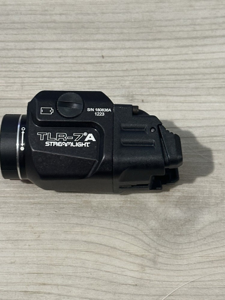 Streamlight TLR-7A Flex Low-Profile Rail-Mounted Tactical Weapon LED Light.