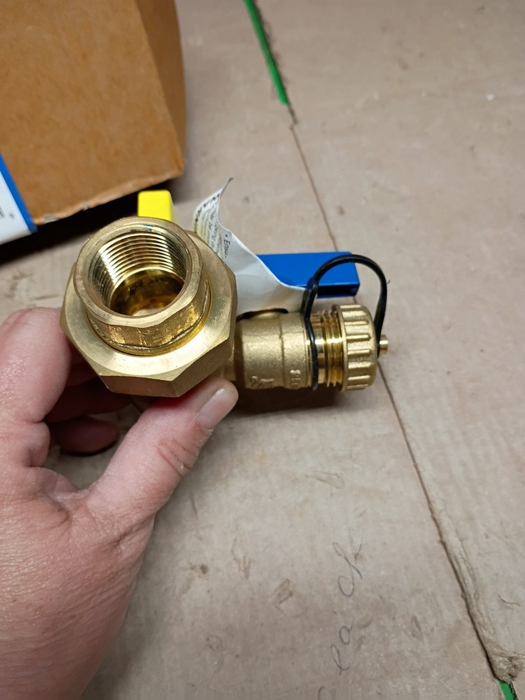 Webstone 3/4 in. EXP Ultra-Compact Tankless Water Heater Service Valve 42443 OB