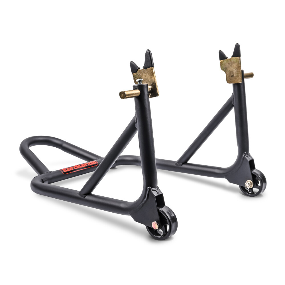 Motorcycle Front and Rear Paddock Stand Set Constands SM5 Black Matt
