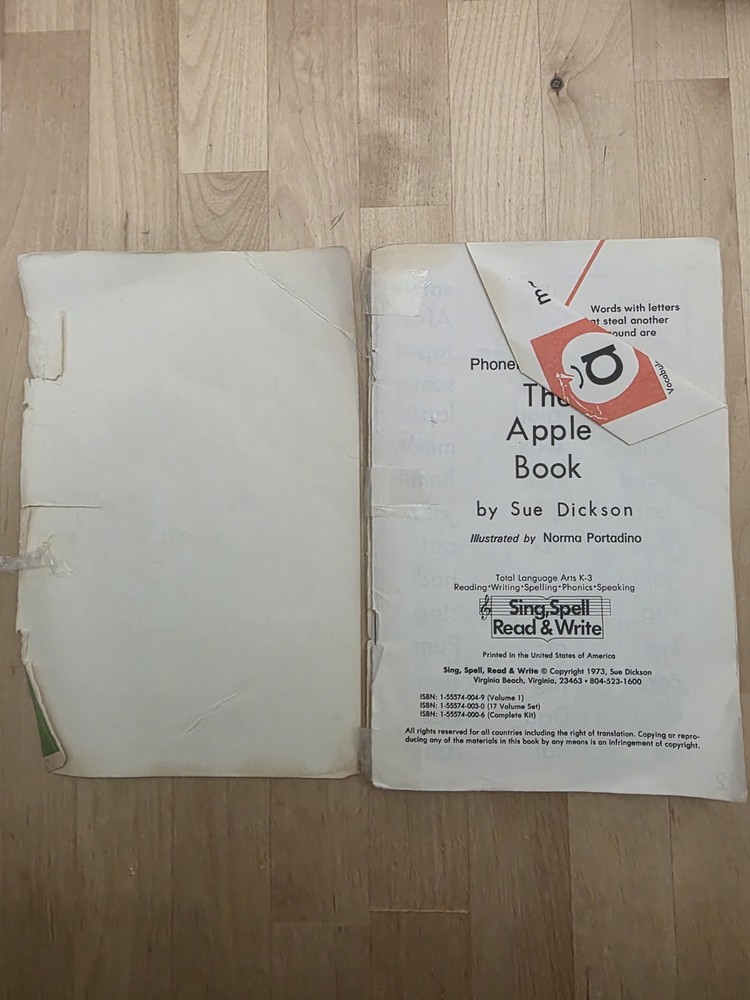 Vintage Sing Spell Read & Write Learning Kit 17 Volume 6 Cassette. Read...