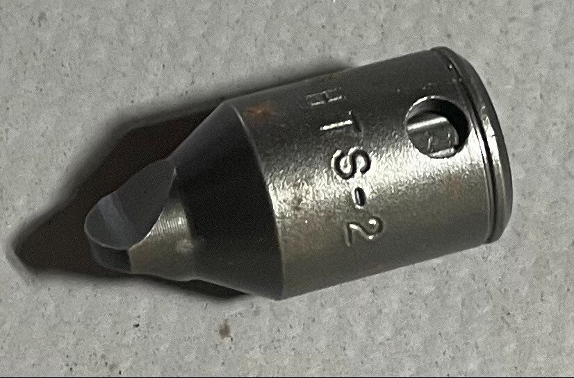 Apex HTS-2 1/4” Hi-Torque #2 1/4" Square Drive Insert Bit