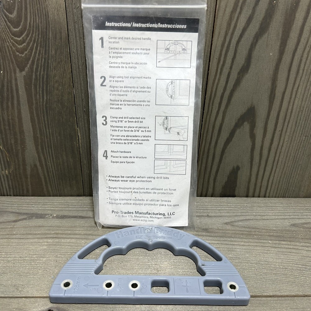 EZ Jig Handle Buddy professional Handle Installation tool cabinets