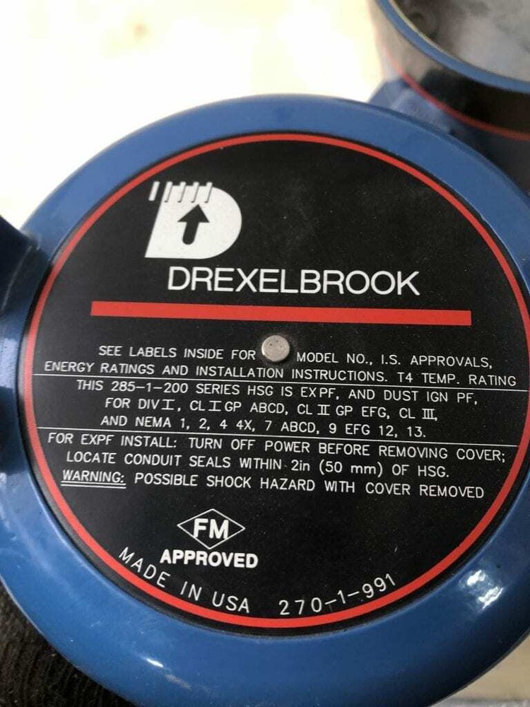 Drexelbrook 285-1-200 Series Level Control Explosion Proof Enclosure