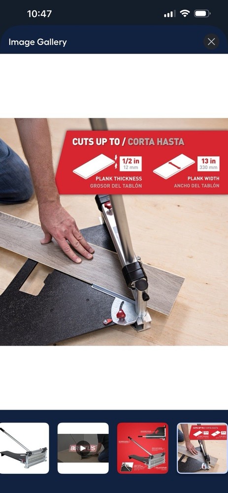 Brutus 12-in Floor cutter