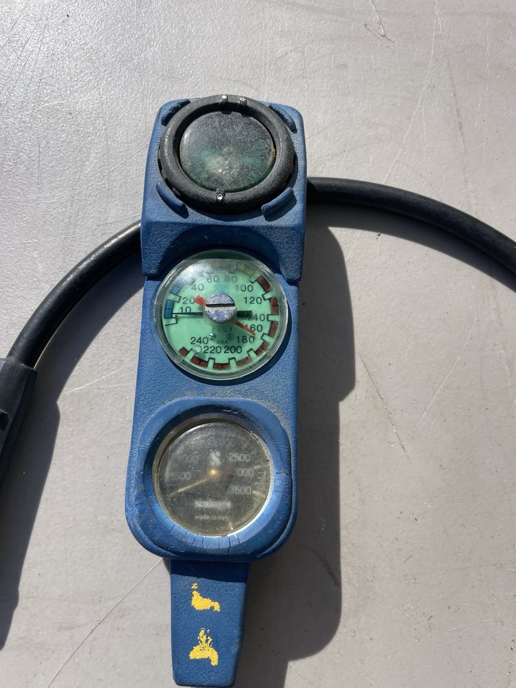 Old Scuba Pro Diver Gauges