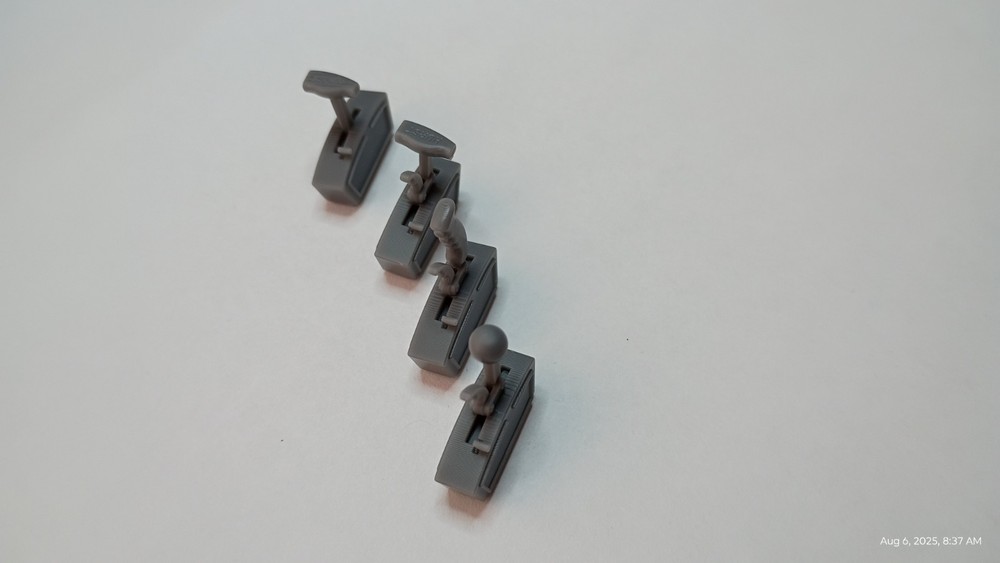 1/16th Scale 3D Resin Automatic Racing Shifter Pack