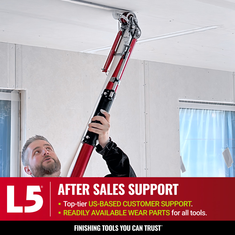 LEVEL5 Drywall Tool Set, Flat Boxes, Automatic Taper & Handles + BONUS | 4-600