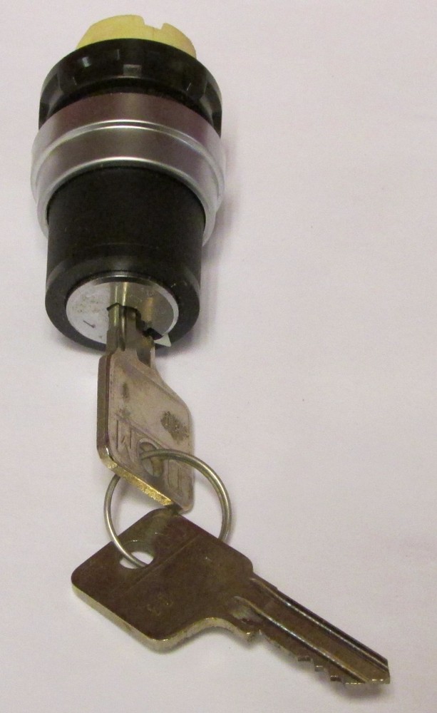 SQUARE D 2 Position Maintained Keyed Selector Switch 9001 D4L10