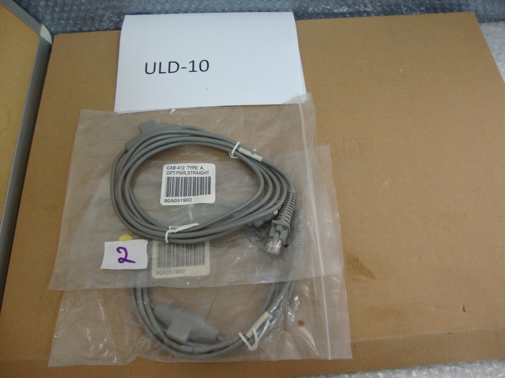 2 units Datalogic CAB-412 USB, Type A, Straight - 90A051902
