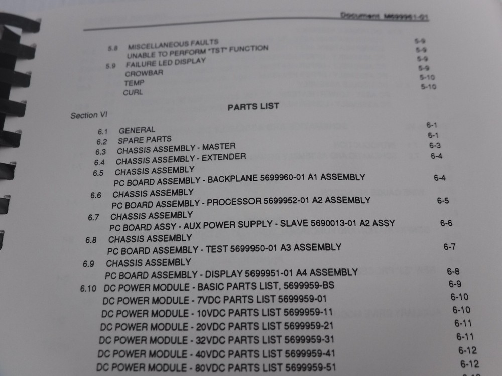 Elgar AT8000 Programmable DC System Manual M699961-02