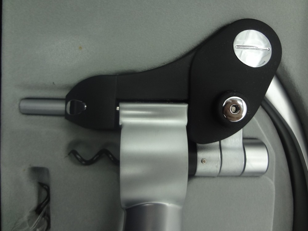 Crofton Metal Corkscrew Kit Includes Foil Cutter & Spare Worm Screw