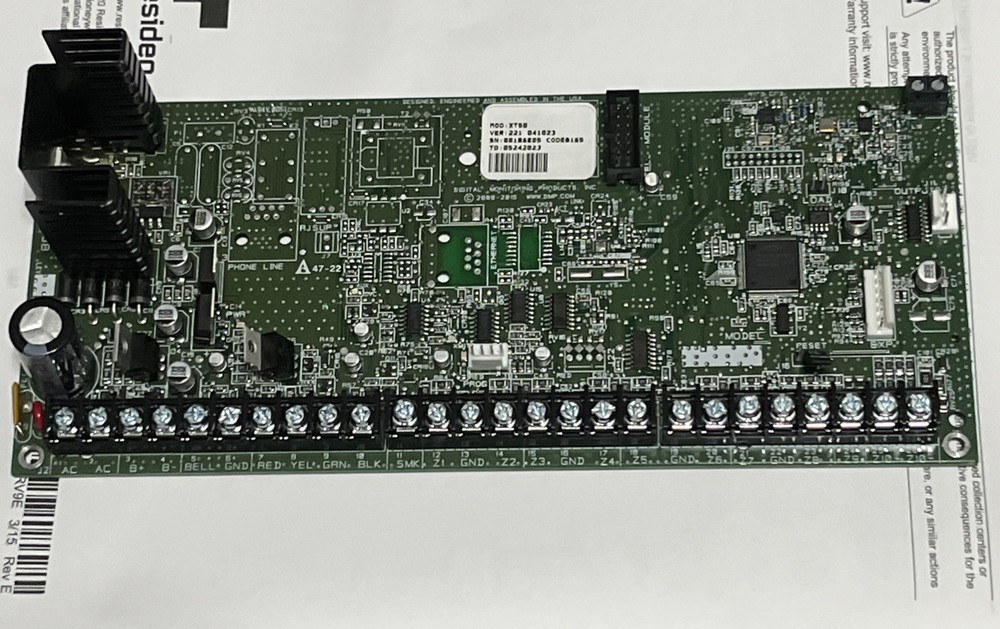 DMP XT50 Network Security Panel | XT Series IP/Cell Alarm Board