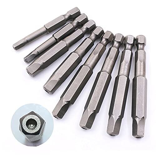 10pc Penta Plus 5 Sided Security Screwdriver Bit Set