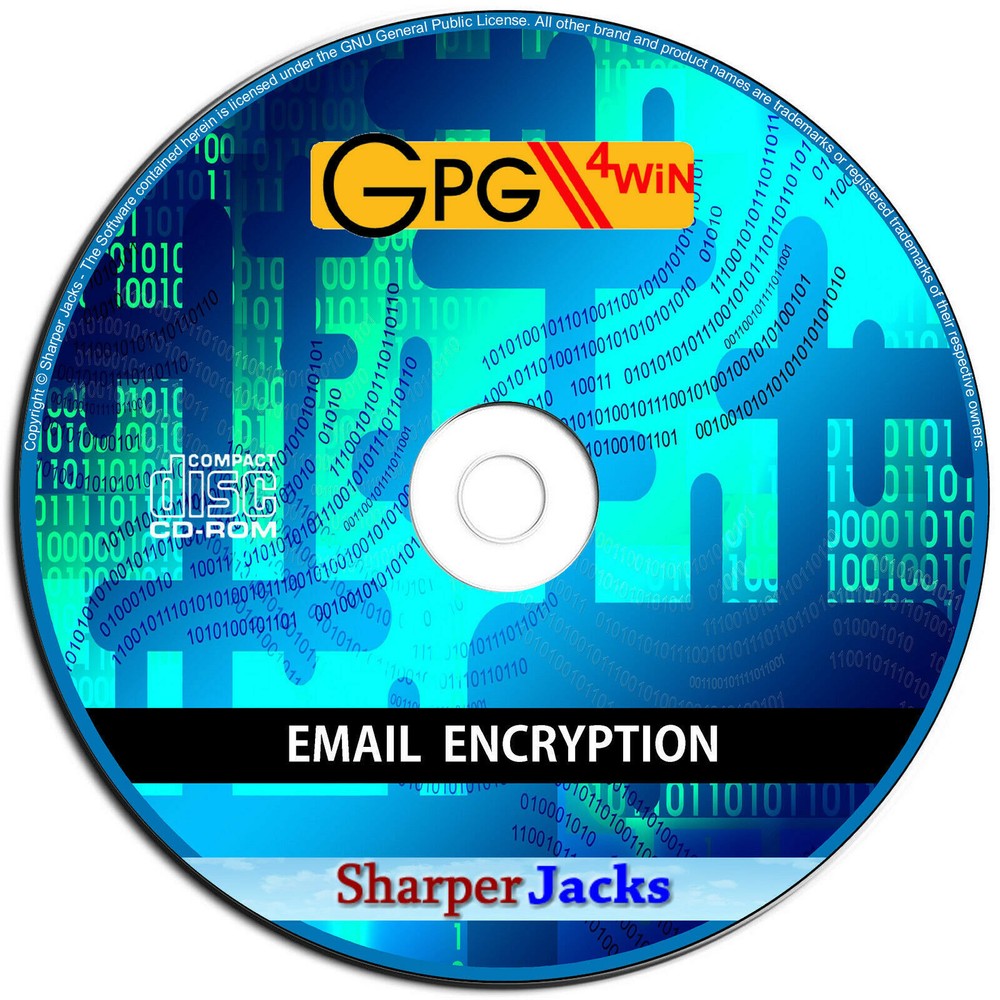 NEW & Fast Ship! Gpg4win Encrypt Emails & Files Security Software Windows Disc