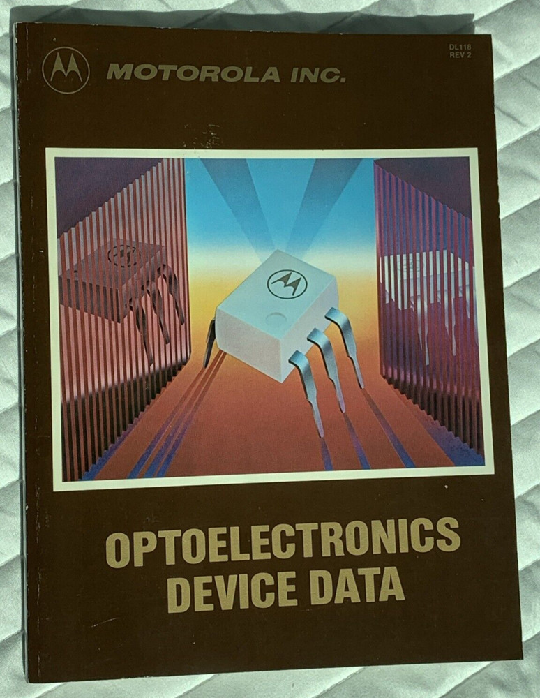 Vintage 1987 MOTOROLA Optoelectronics Device Data Rev 2