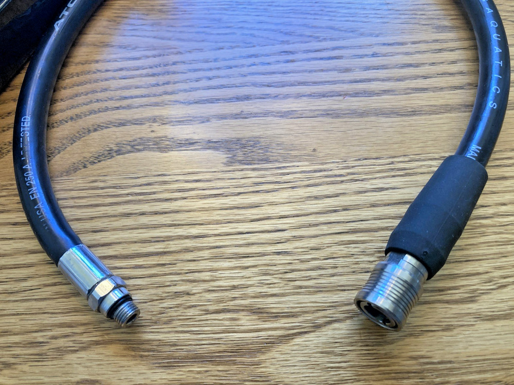 Atomic Aquatics - SS1 Safe Second/Inflator - Includes Hose!