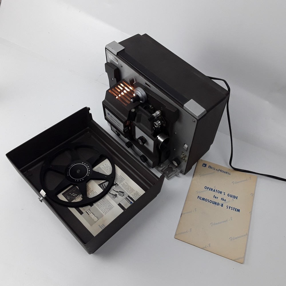 Bell & Howell Design 458A Autoload Regular 8MM Super 8 Compatible Projector