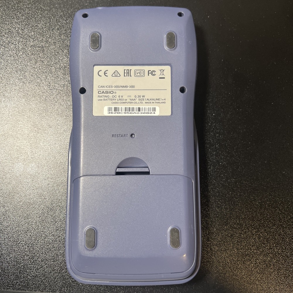 Casio Graphing Calculator White FX-9750GII