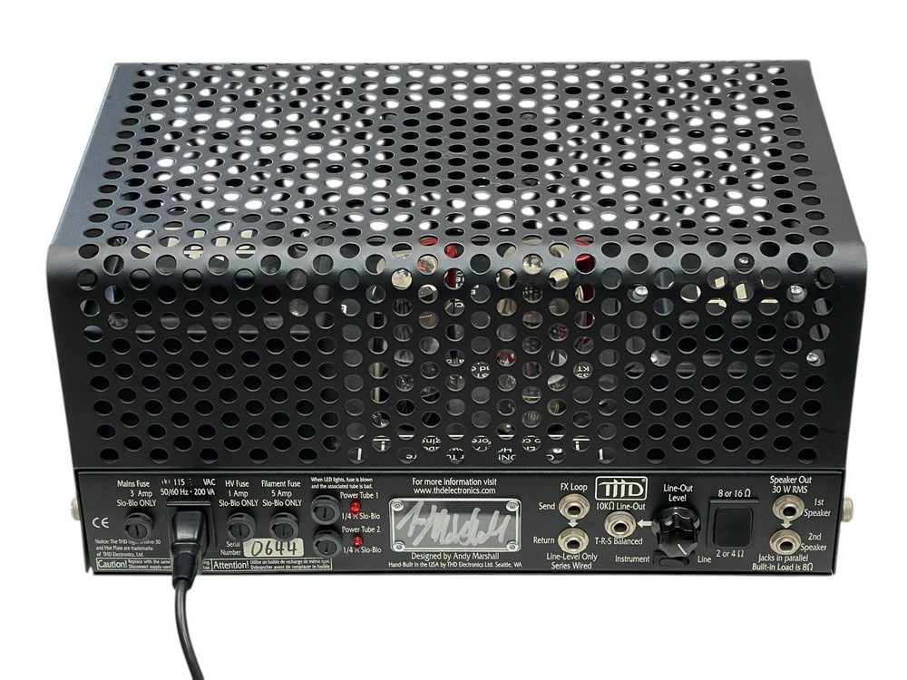 THD Bivalve-30 Class A Guitar Amplifier w/ Bag
