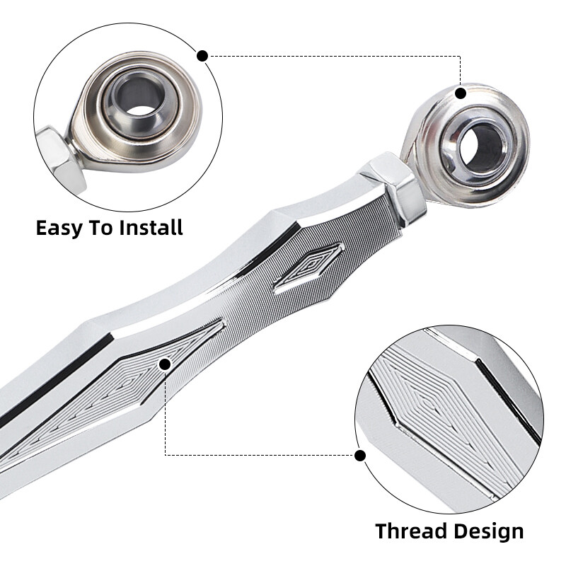 Chrome Gear Shift Linkage Shifter Link For Harley Touring Electra Glide Softail