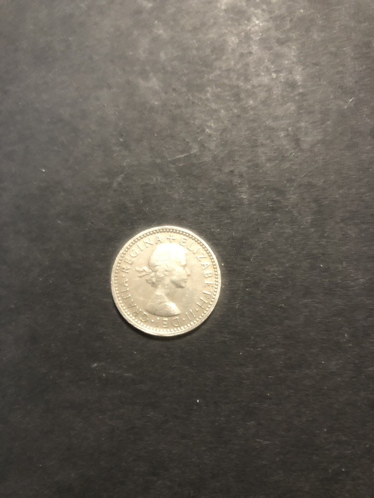 1959 LUCKY SIXPENCE