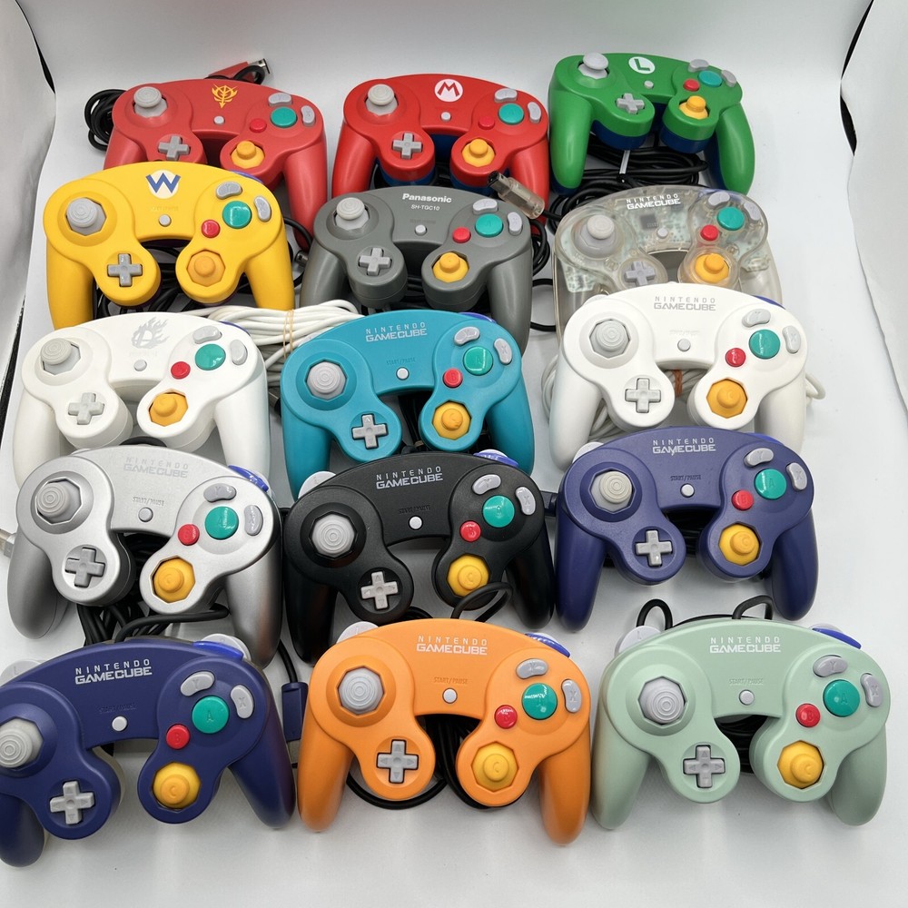 Nintendo GameCube Controller AUTHENTIC Official  OEM Wii  DOL-003 Tested