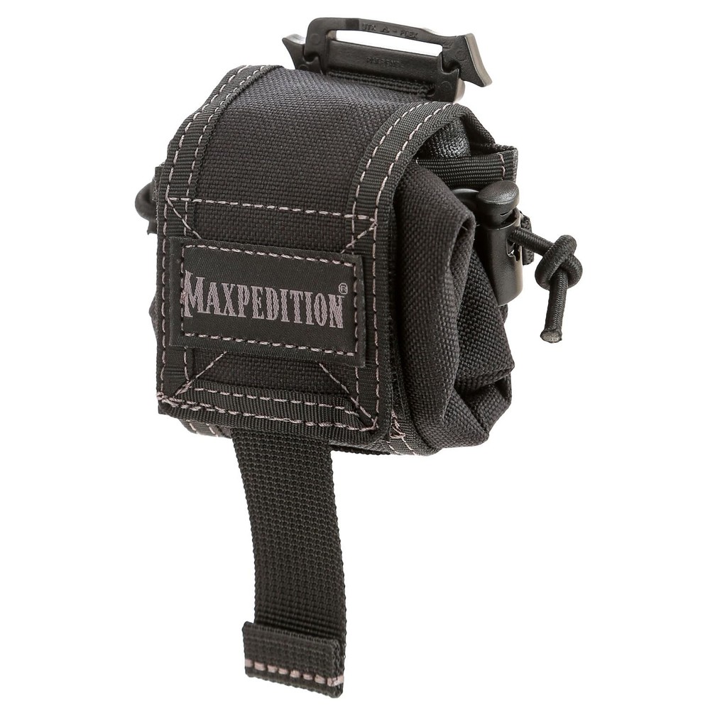 Maxpedition Mini Rollypoly Folding Dump Pouch Black