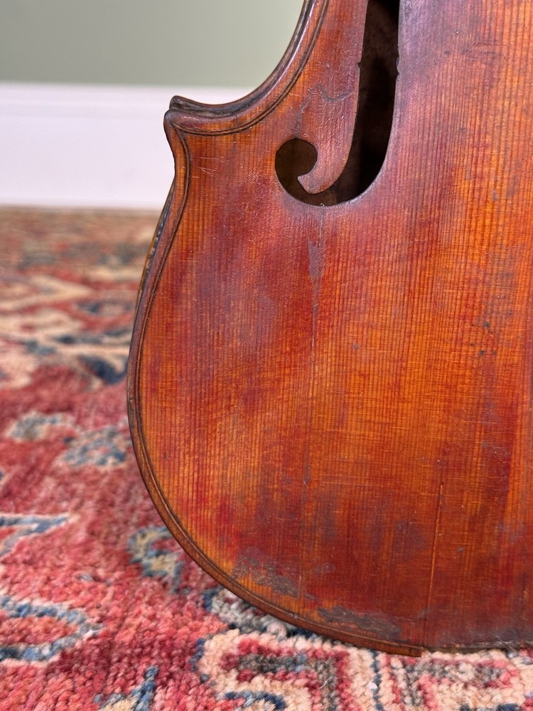 19th Century 3/4 Size Project Violin - Flame Maple