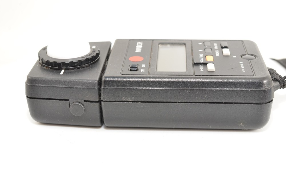 Minolta Auto Meter III F Light Exposure Meter Strap From JAPAN #3131