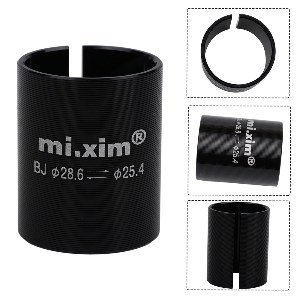 Variable ring MTB Adapter 28.6-25.4mm Front fork Conversion Stem Reducer