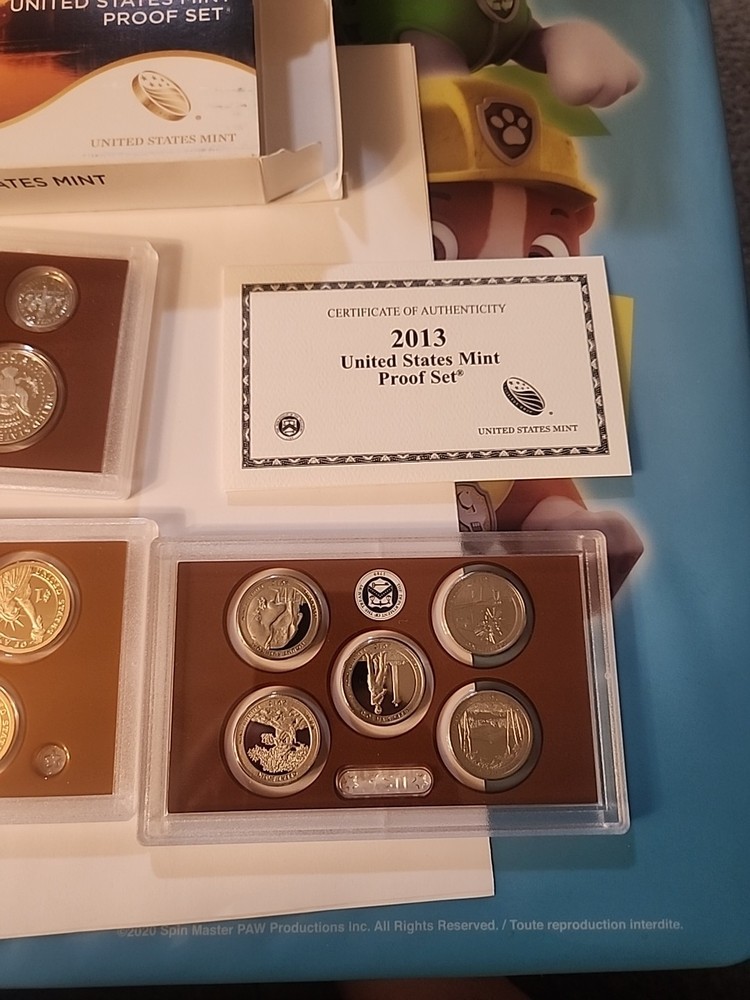 2013 US Mint 14 Piece Proof Set w/Box & COA