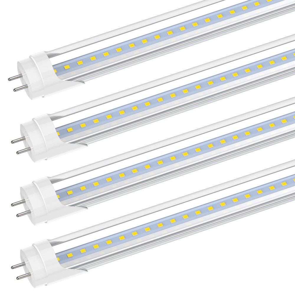 JESLED T8 2FT 9W LED Tube Light Bulb 1170LM G13 24 inch LED Shop Light