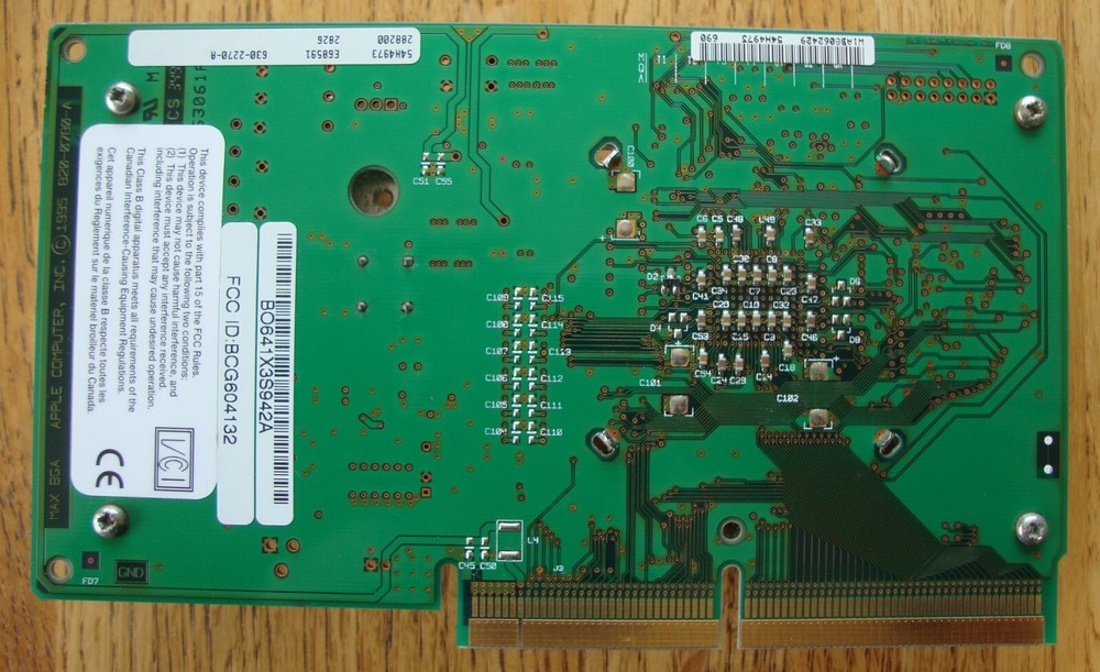 Apple 820-0780-A Processor Card - See Description for Condition