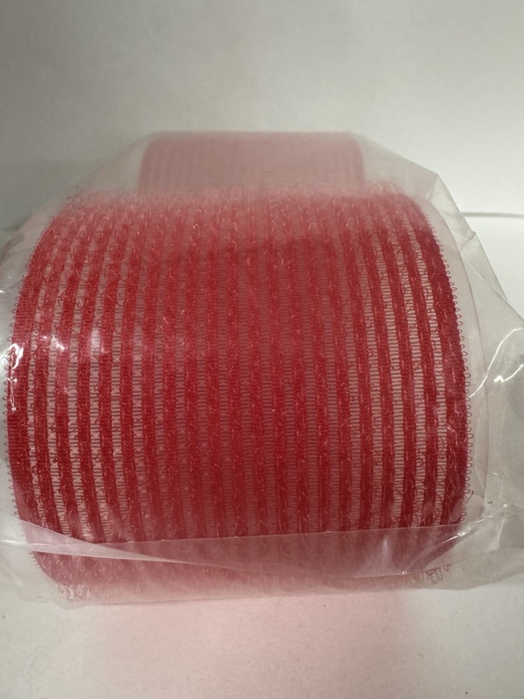2 Pack E-Z Rollers Self Gripping ,Perms & Set Easy To Use 2 Packs Jumbo Red