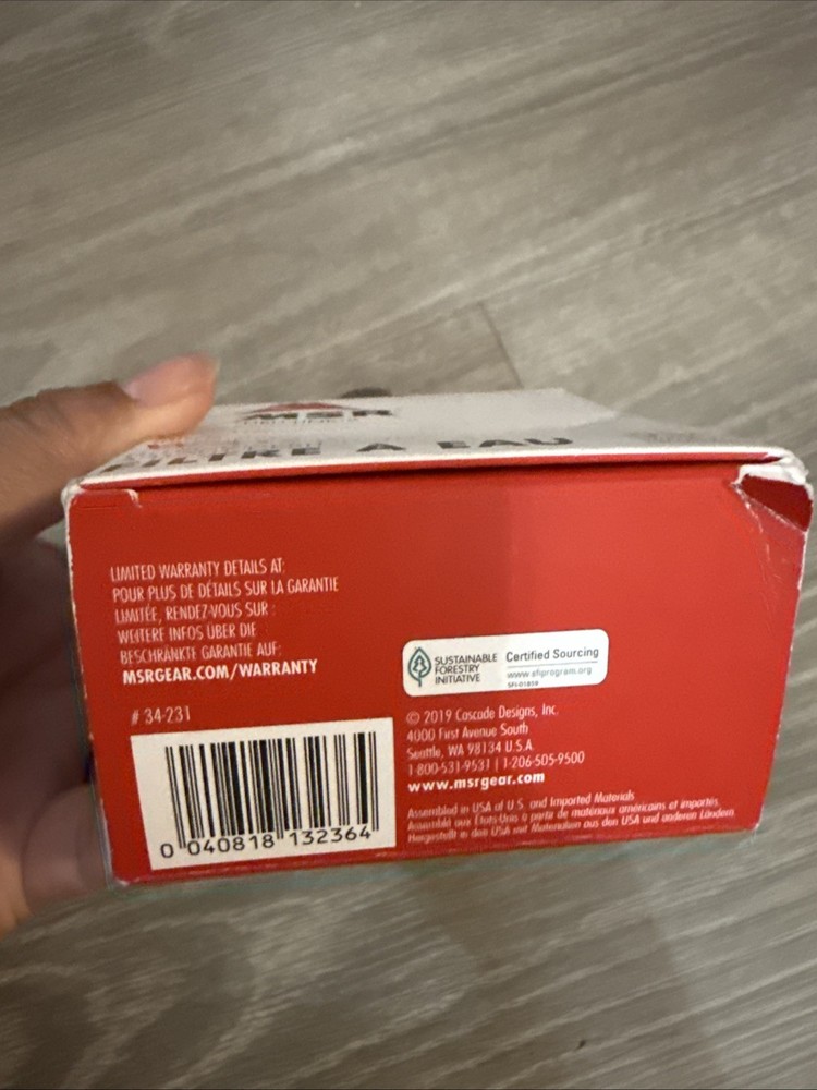 MSR Thru-Link Inline Water Filter