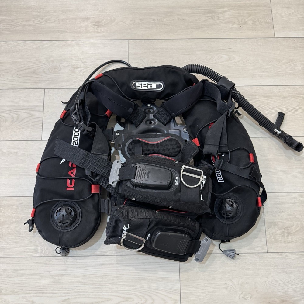 Seac Icaro 2000 Tech Diving Bcd Vest