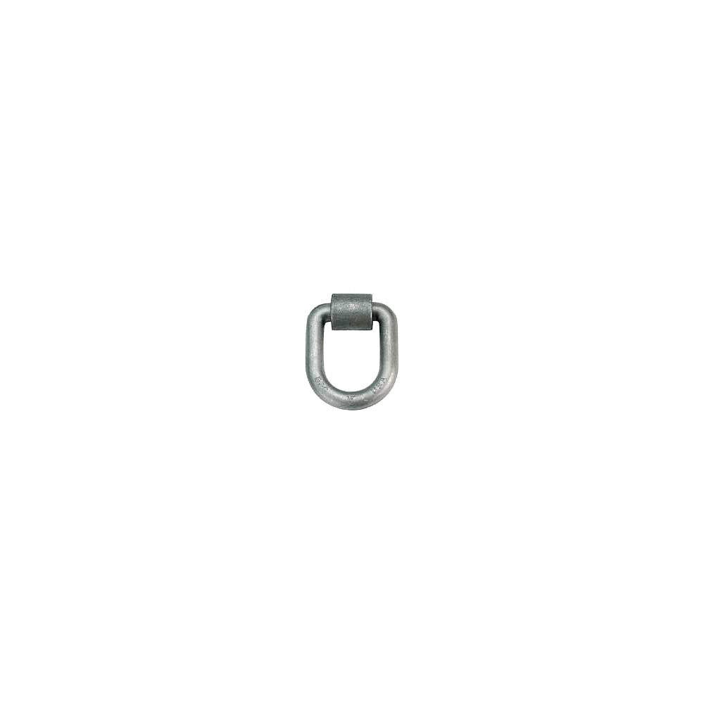 GRAINGER APPROVED B50PKGD Forged Lashing D- Ring,15,586 lb 3LLP8