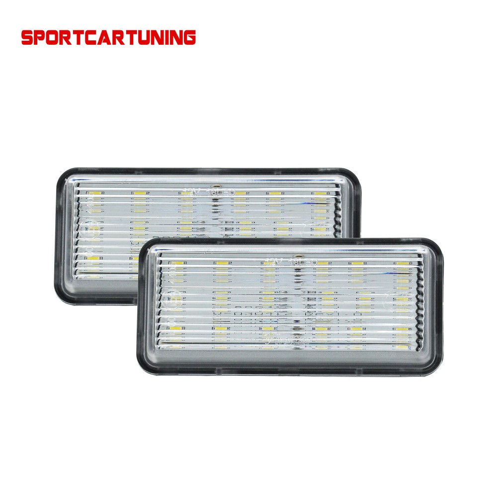 LED License Plate Lights For Toyota Cruiser Land Cruiser Lexus LX470 GX47 LX570