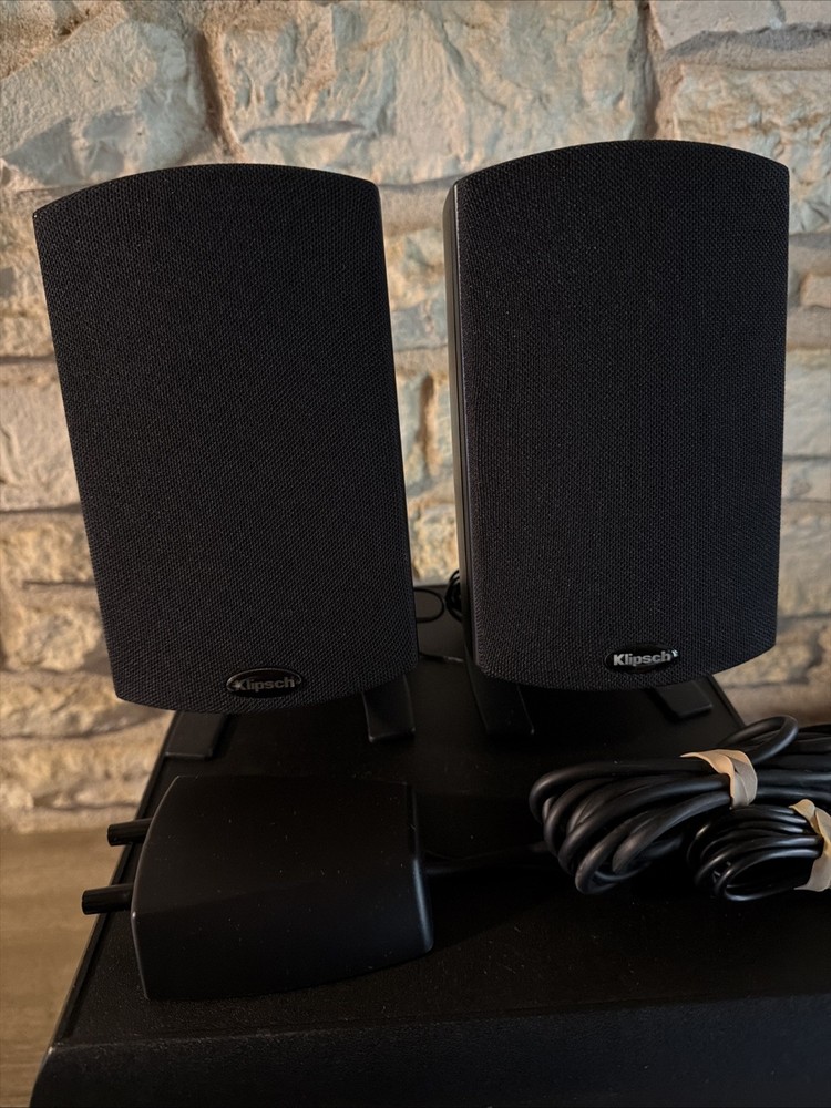 Klipsch ProMedia 2.1 THX® Bluetooth Certified Computer Speaker System. Video!