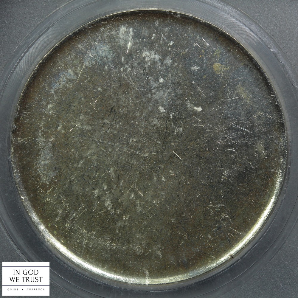 ND Commemorative Silver Dollar $1 BLANK PLANCHET MINT ERROR ICG MS 60