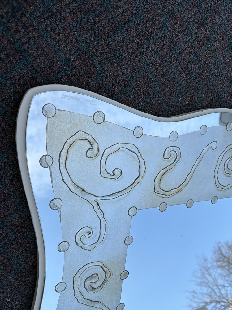 67271 Modern ARTIST Signed Dave Marshall Decorator Mirror