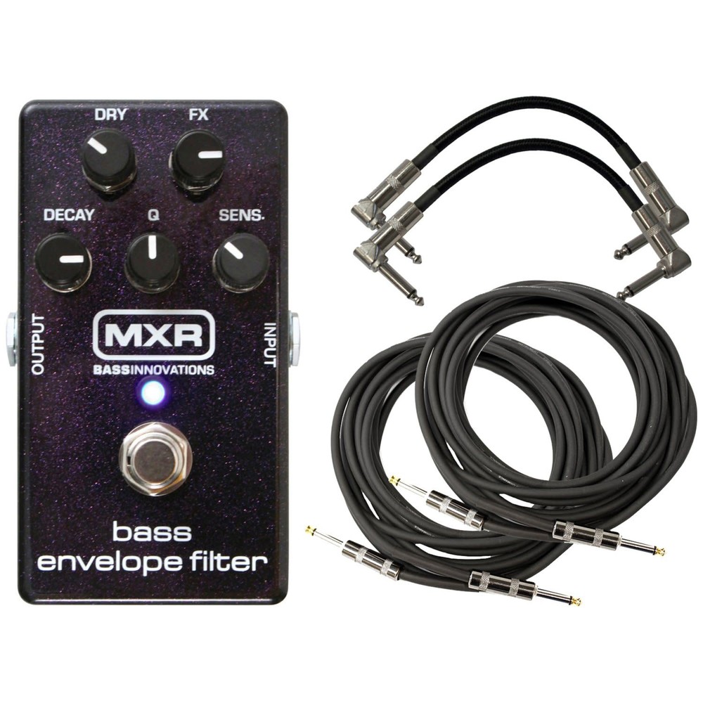 MXR M82 Bass Envelope Filter w/ 4 Cables