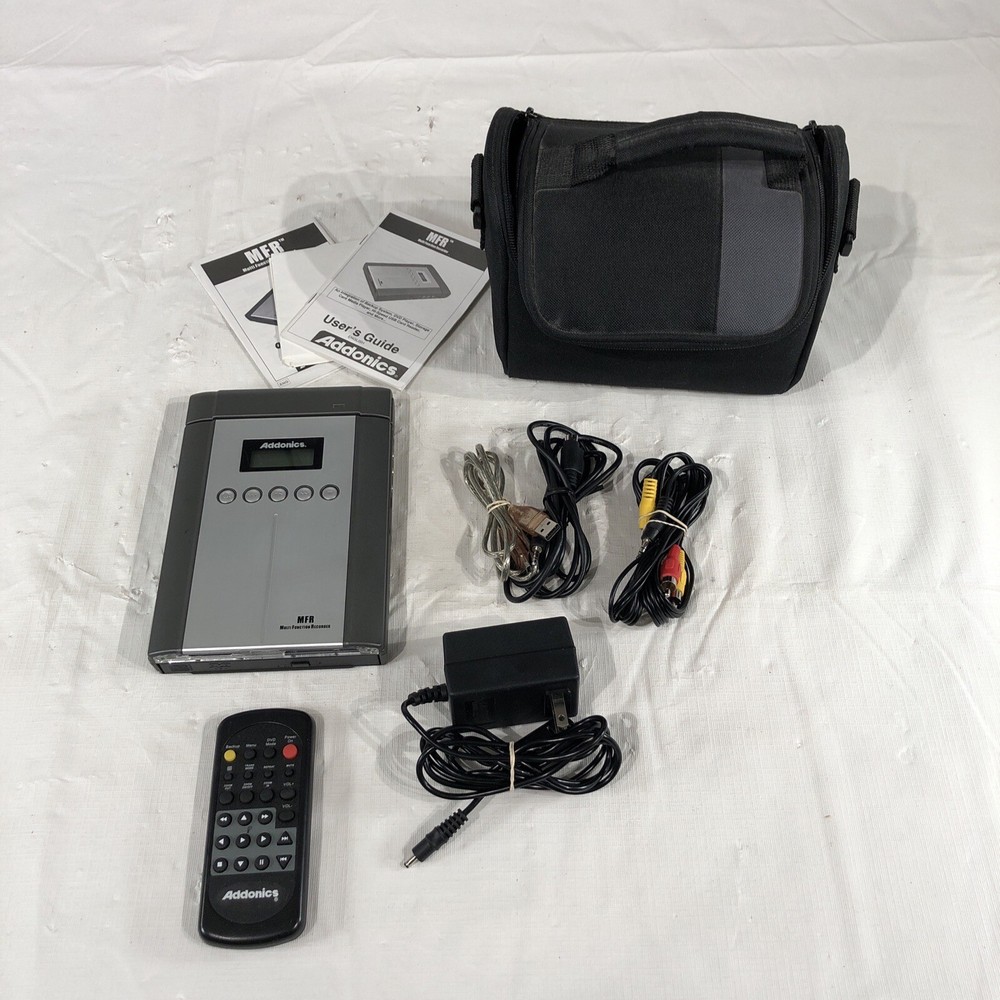 Addonics Mfr Multifunctional Recorder DVD Player - Tested, Working