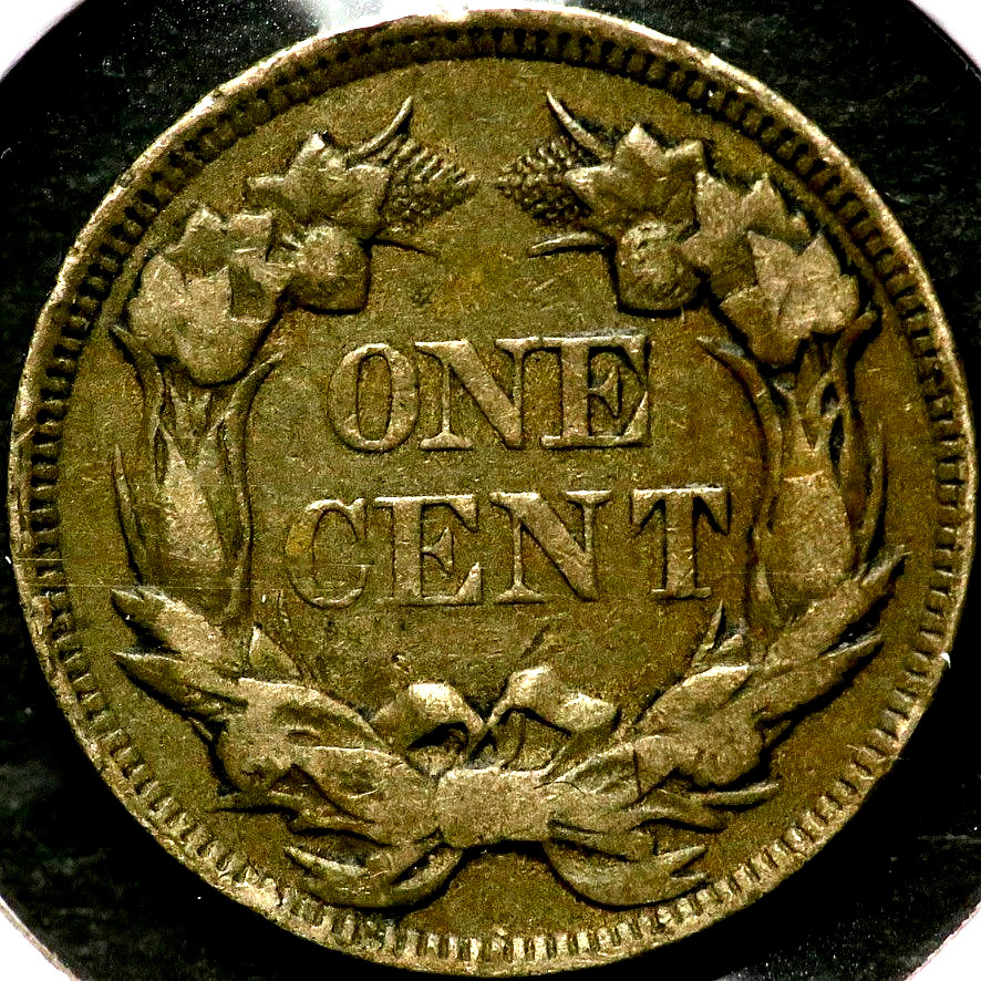 1857 Flying Eagle One 1 Cent R1326