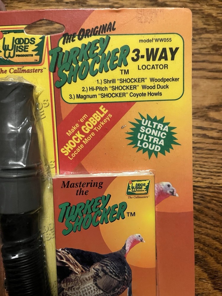 Woods Wise Turkey Shocker 3-way Locator New Open Package