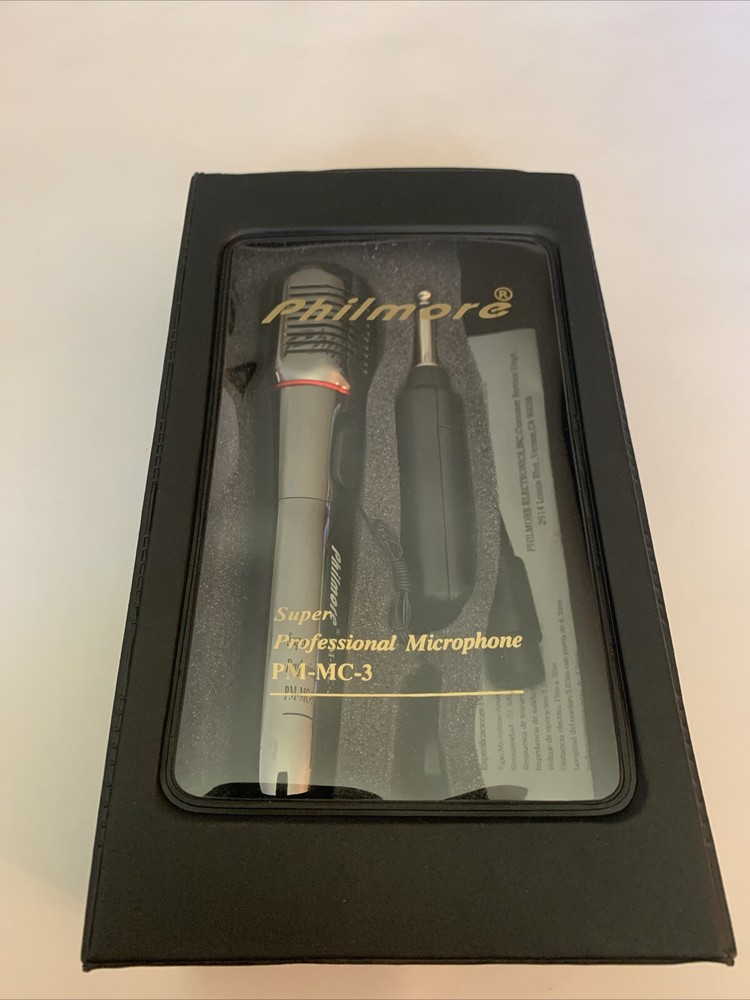 Philmore Super Professional Microphone PM-MC-3