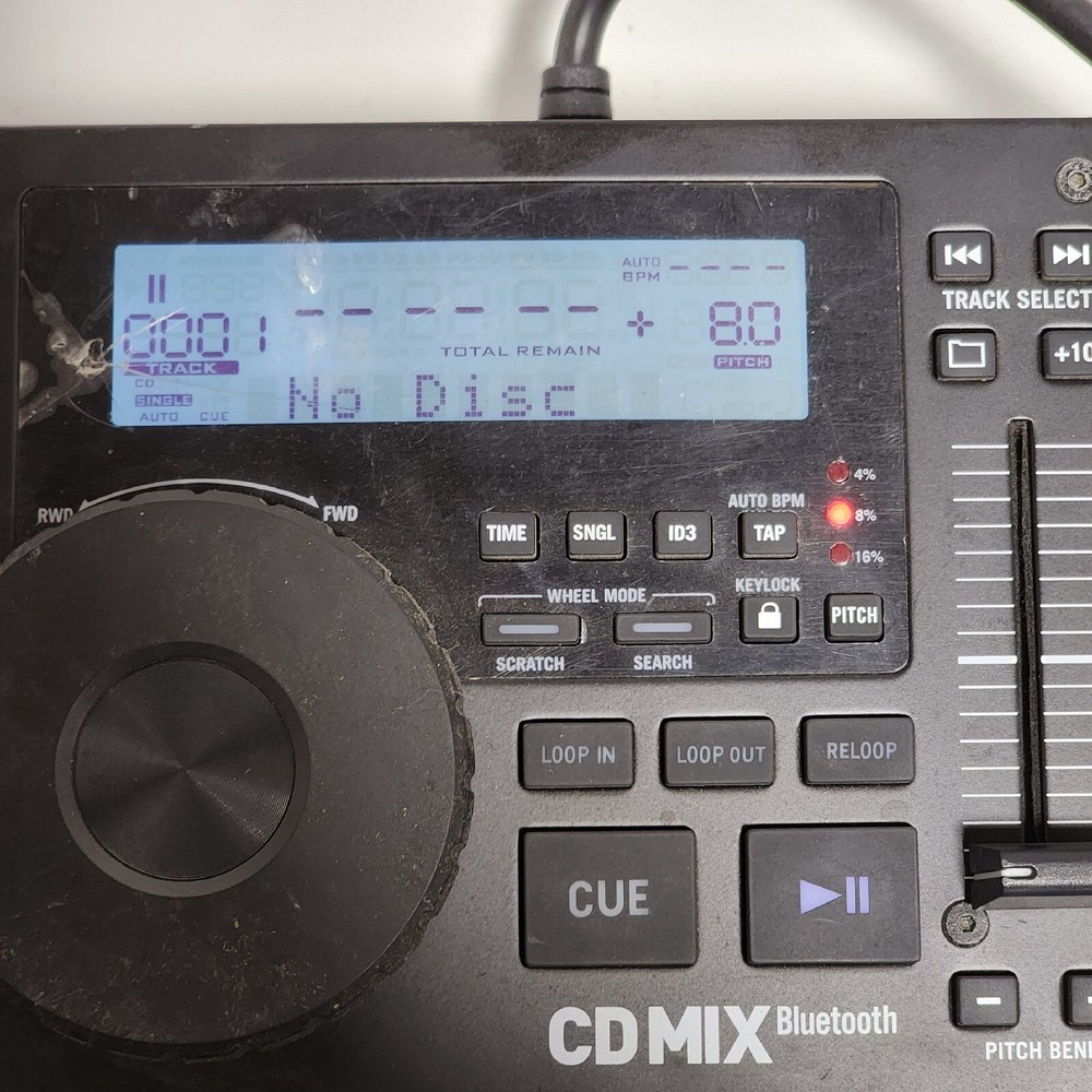 Numark cdmix bluetooth Dual CD/MP3 Player with Wireless Capability