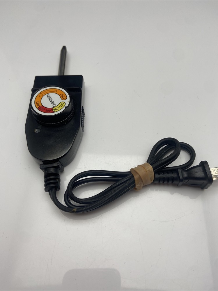 CHEFMAN TP-01 Electric Temperature Heat Control Controller Probe Black