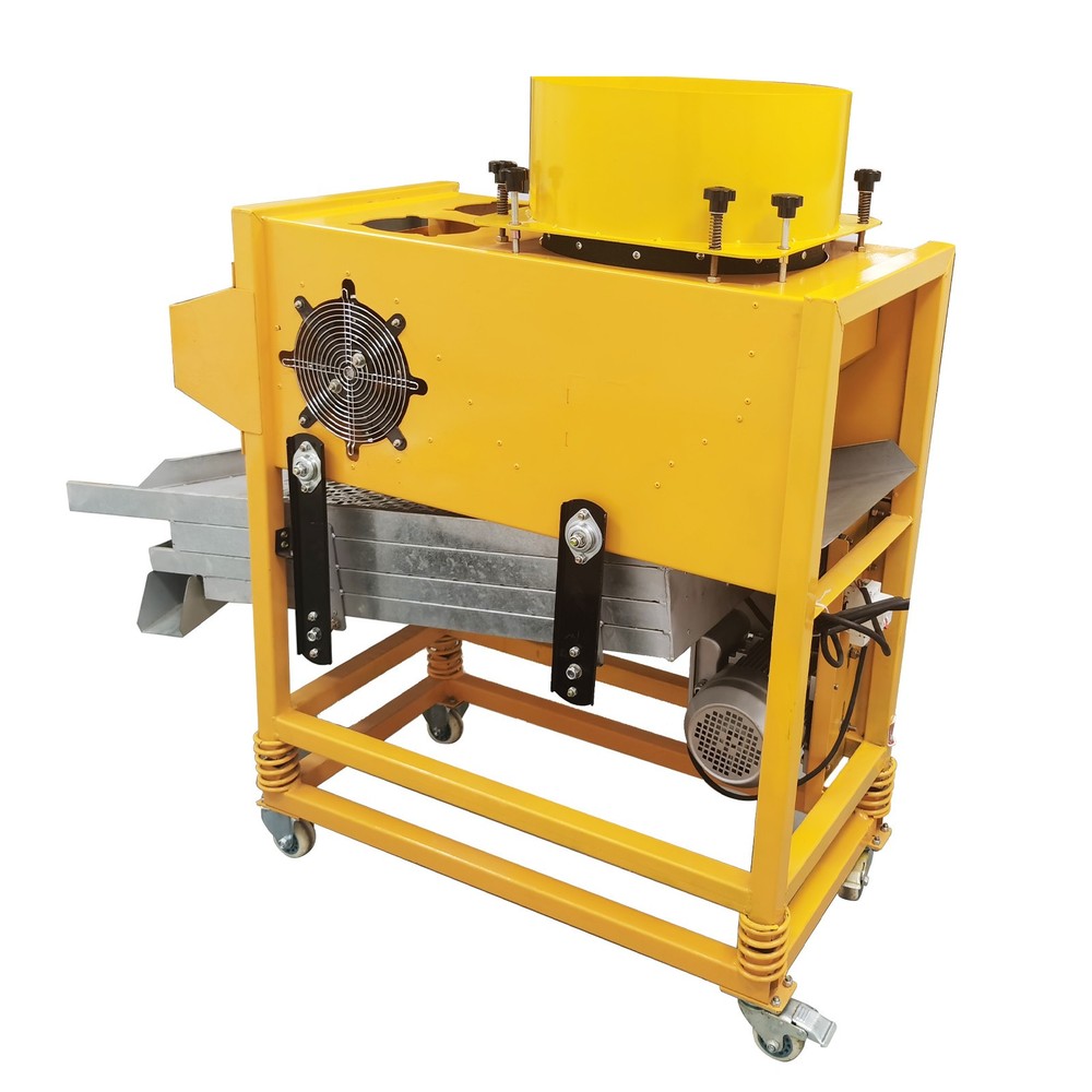 Auto Garlic Clove Separator Bulb Breaking Machine Seed Sorting & Dicing Peeler