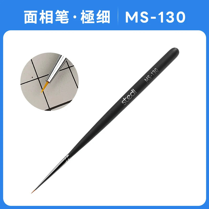 Stedi Modeling Brush Scriptliner Flat/Ultra-fine/Panel Line Brushes Hobby Tool